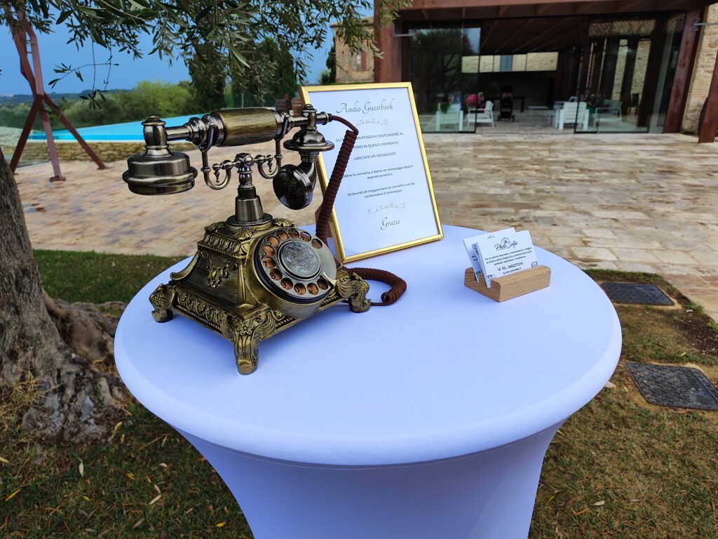 Audio Guestbook Abruzzo per matrimoni ed eventi